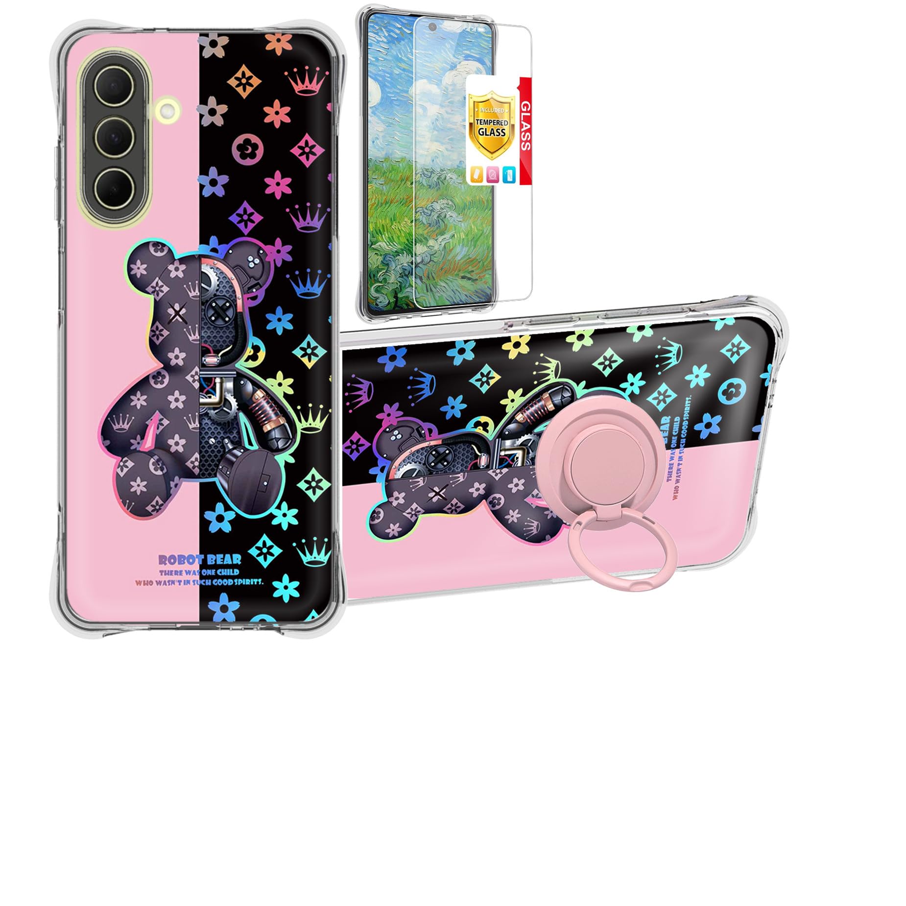 Coque Galaxy A36 5G anti-chute avec protection écran intégrale - 8
