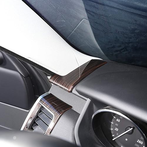 Miniatura 4 de YIWANG - Embellecedor para salpicadero lateral de madera de fresno de ABS para Land Rover Range Rover Sport 2014-2018, accesorios