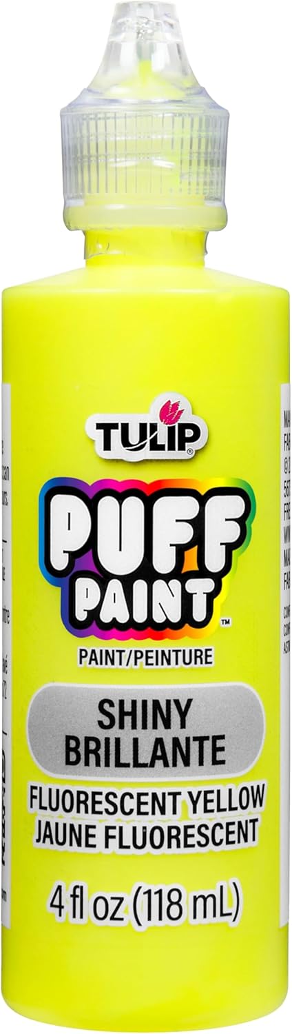 Tulip Puff Paint 4oz. Dimensional Fabric Paint, 12 Pack