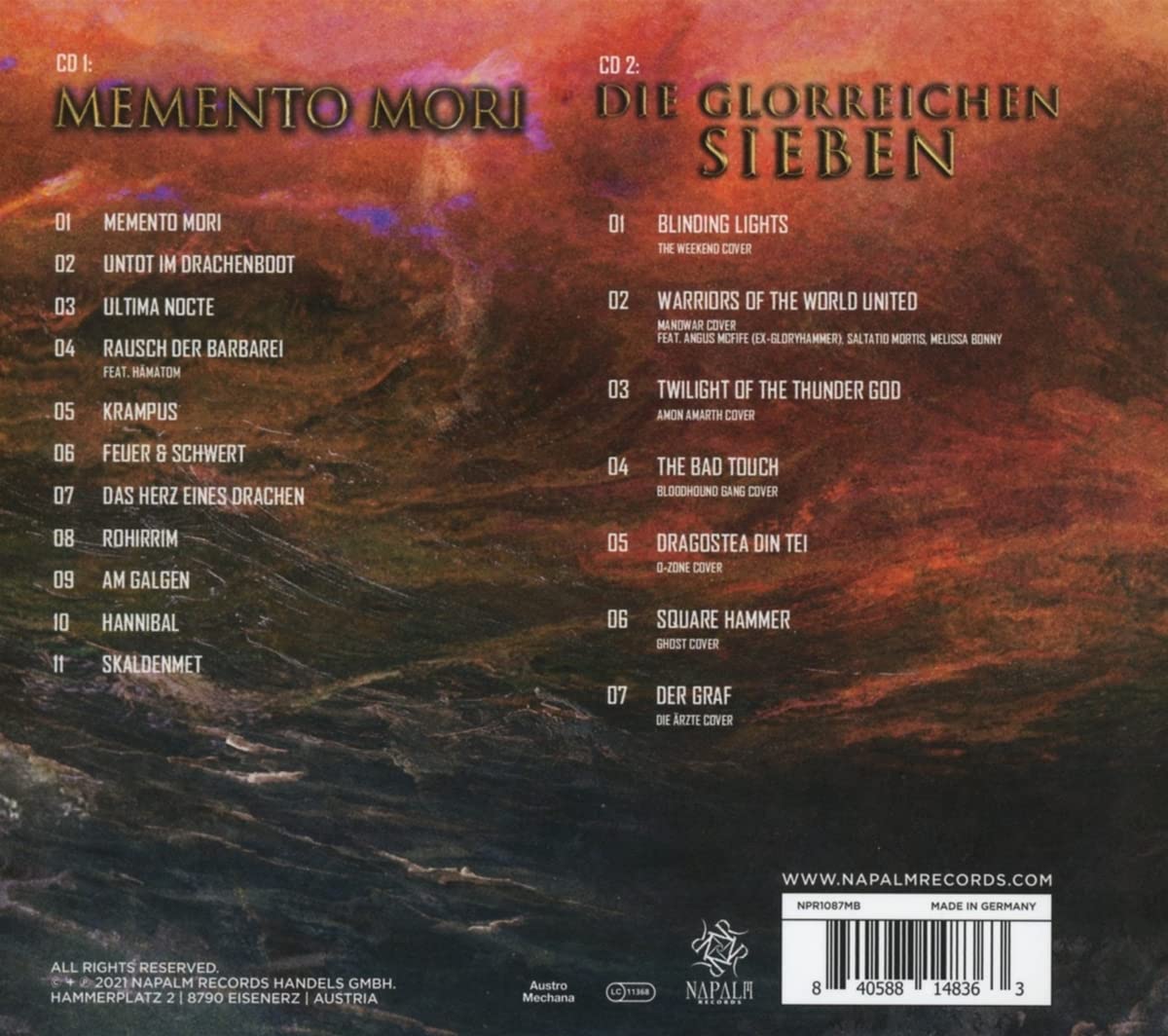 Memento Mori Mediabook