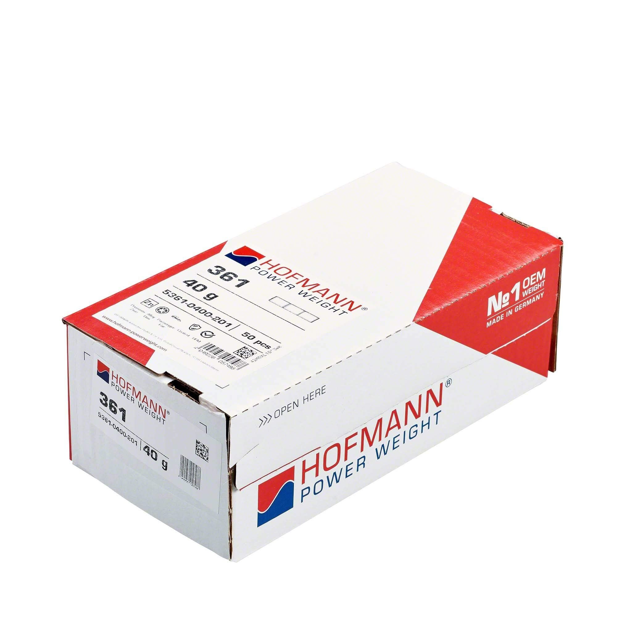 50x Wuchtgewichte Klebegewichte Alufelgen 40g Hofmann Power Weight, Klebe Gewicht Alumetallfelgen, Reifenwechsel Zubehör