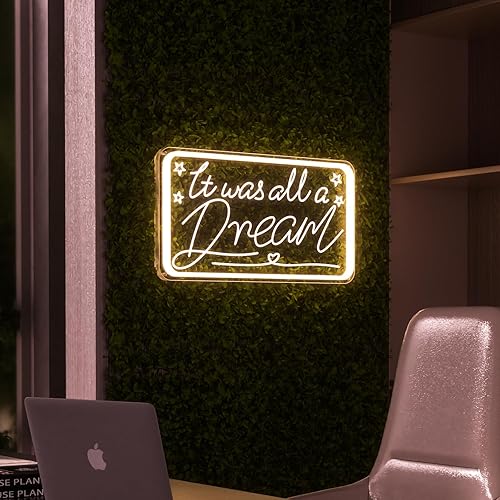 Miniatura 6 de Letreros de neón para decoración de pared, letreros de luz de neón para dormitorio, club, oficina, hotel, cafetería, luces de neón de ensueño, boda,