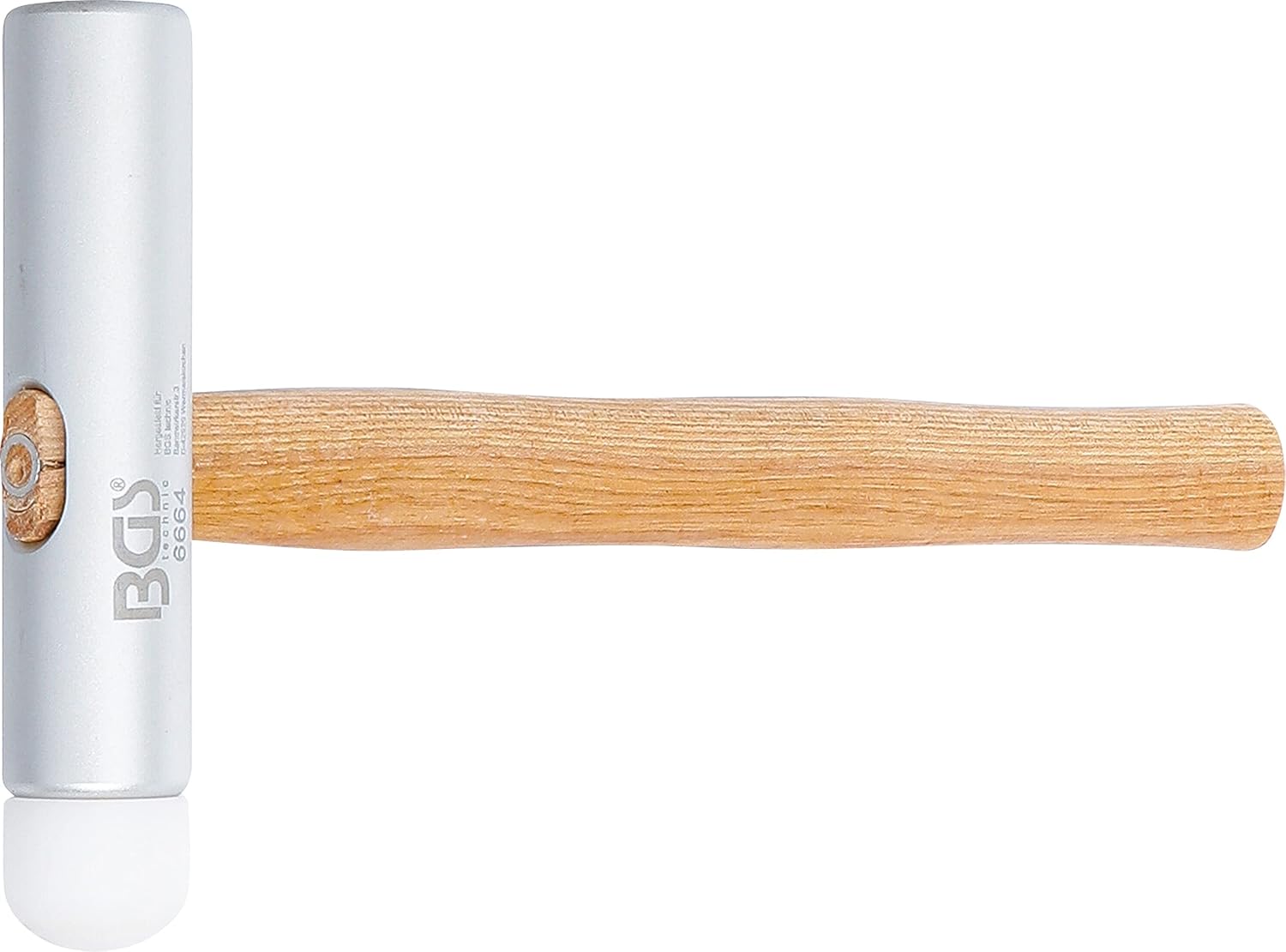 BGS technic 6664 Aluminium Plastic Hammer Extra Long 300 g Head