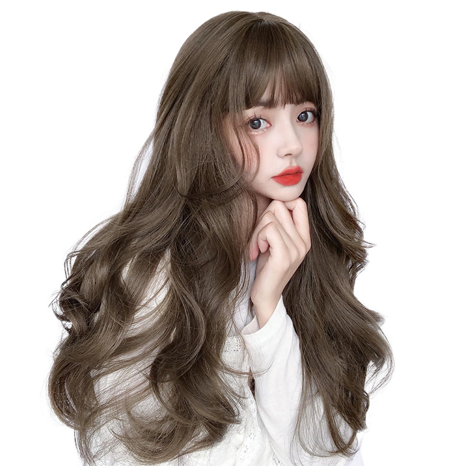 Amazon.co.jp: ウィッグ さらさらヘアで自然な輝き ナチュラルヘア 