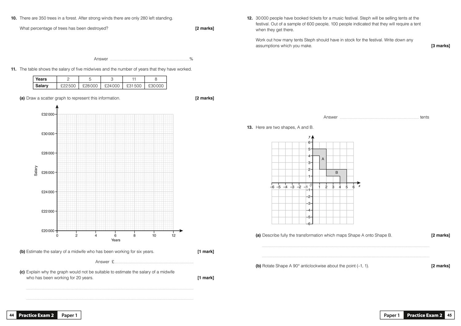 Grade 9-1 GCSE Maths Higher AQA Practice Test Papers: GCSE Grade 9-1 (Letts GCSE 9-1 Revision Success)