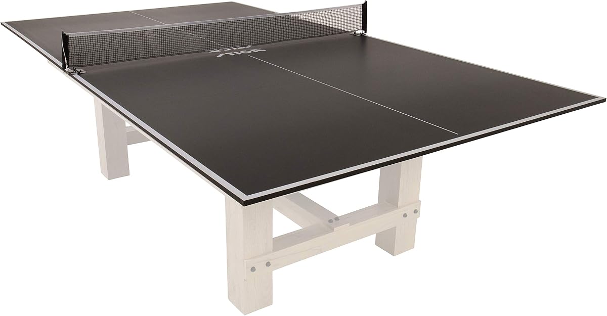 Tapa de conversión de tenis de mesa premium - Adornos para mesa de billar de ping pong con red - Tamaño reglamentario - Disponibles en 2 y 4 piezas