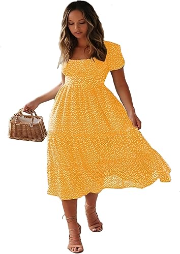 Minivestido casual de mujer para primavera y verano