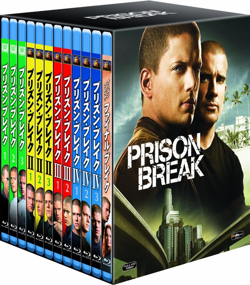 Amazon Amazon Co Jp限定 プリズン ブレイク コンプリートブルーレイbox 初回生産限定 Blu Ray Tvドラマ