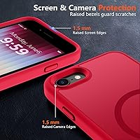 Vista 477 de MOCCA - Funda magnética resistente para iPhone XR de 6.1 pulgadas, compatible con MagSafe, funda con protección contra caídas de grado militar