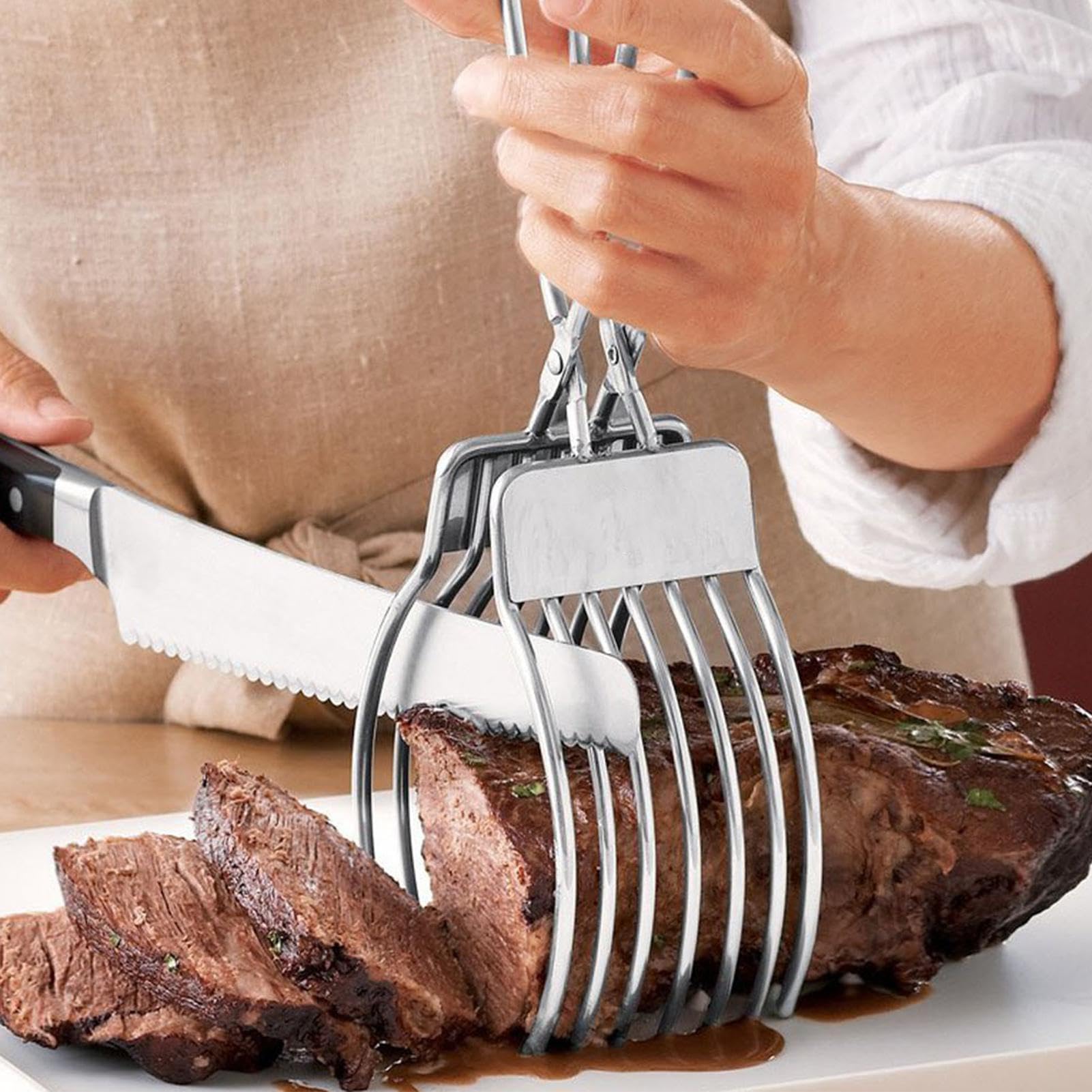 Pinze Da Taglio Per Arrosto In Acciaio Inox: L'affettatrice Manuale Che Fa Fette Perfette (e Non Ti Taglia Le Dita)!
