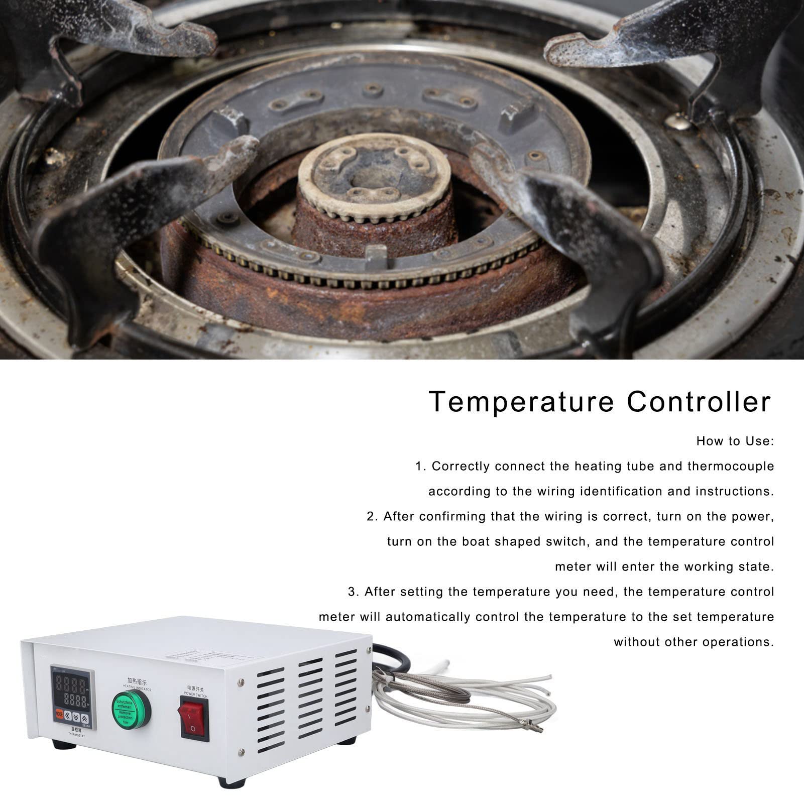 Termostato PID a Controllo Digitale, Regolatore di Temperatura
