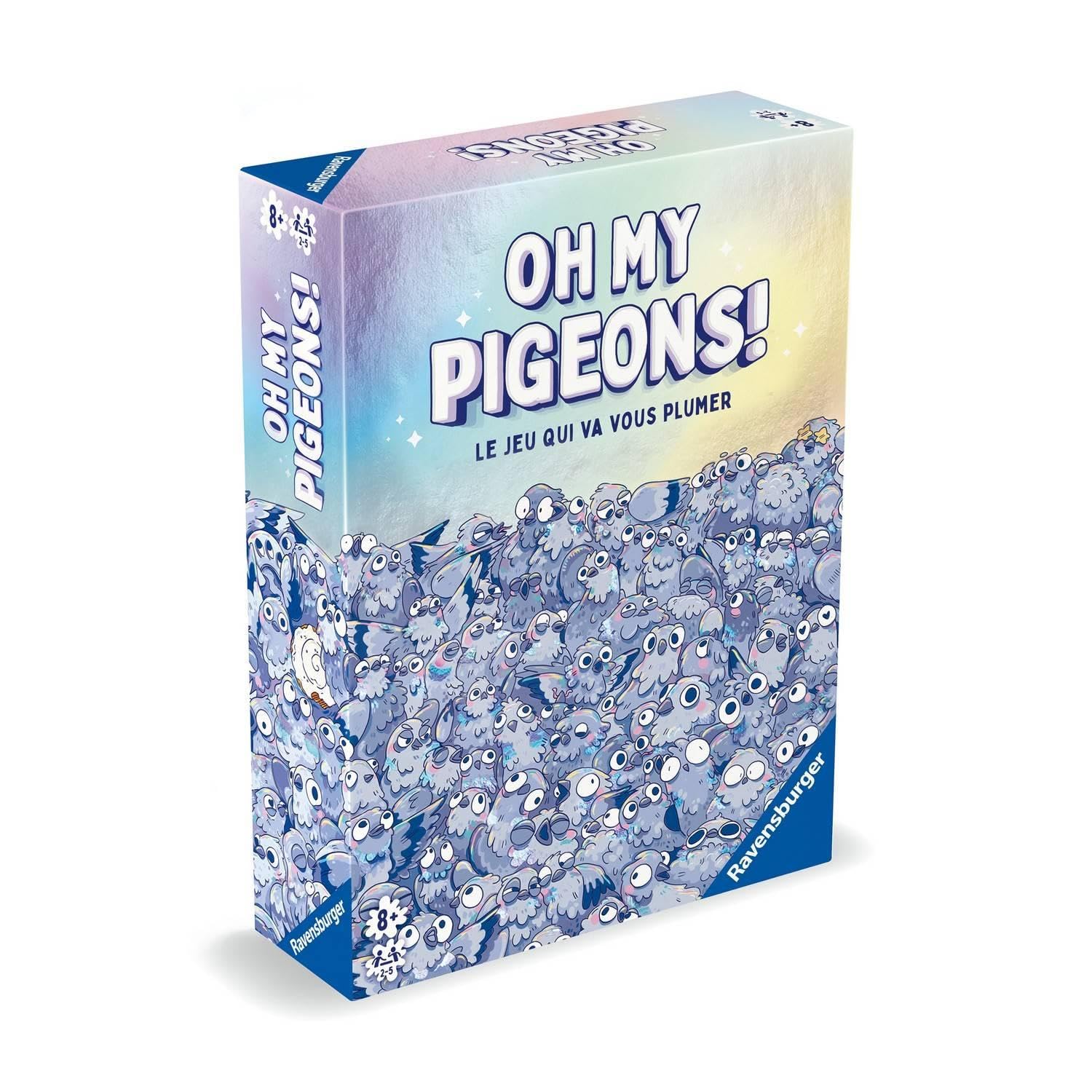 Ravensburger, Oh My Pigeons!, Funny and Family Party Game, 2-5 Players from 8 Years Old, Plumez Your Opponents - Image 4