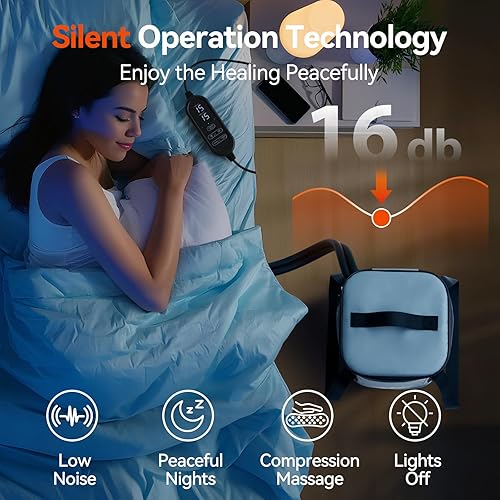 Miniatura 5 de Máquina de hielo para rodilla hombro cadera después de cirugía con compresión, máquina de terapia de frío para reemplazo de rodilla, crioterapia