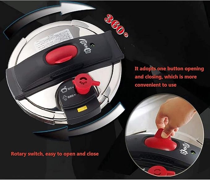 Olla a Presión Acero Inoxidable 6L QHEVLXQI miniatura 6