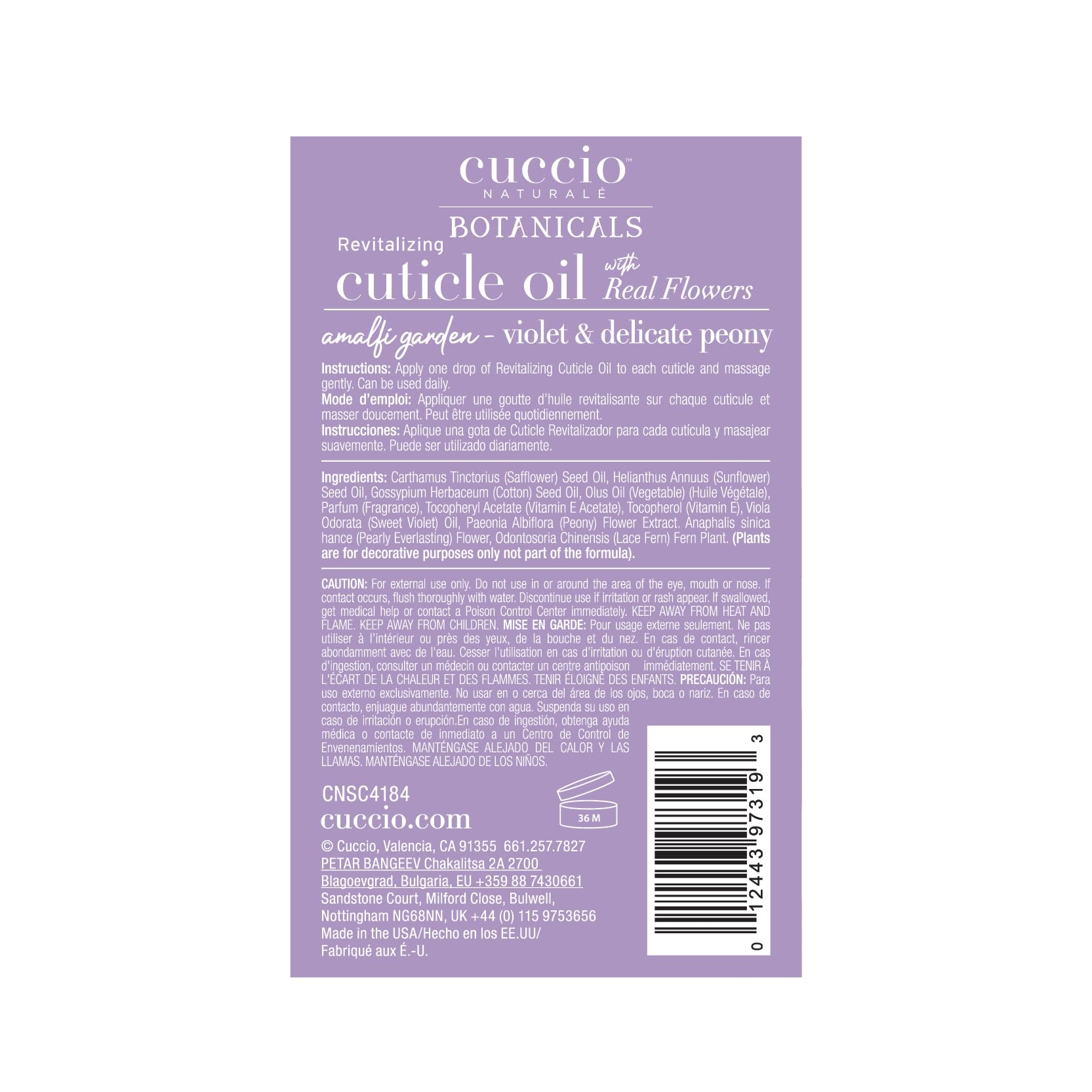 Cuccio Revitalizing Cuticle Oil 63ml - Image 4