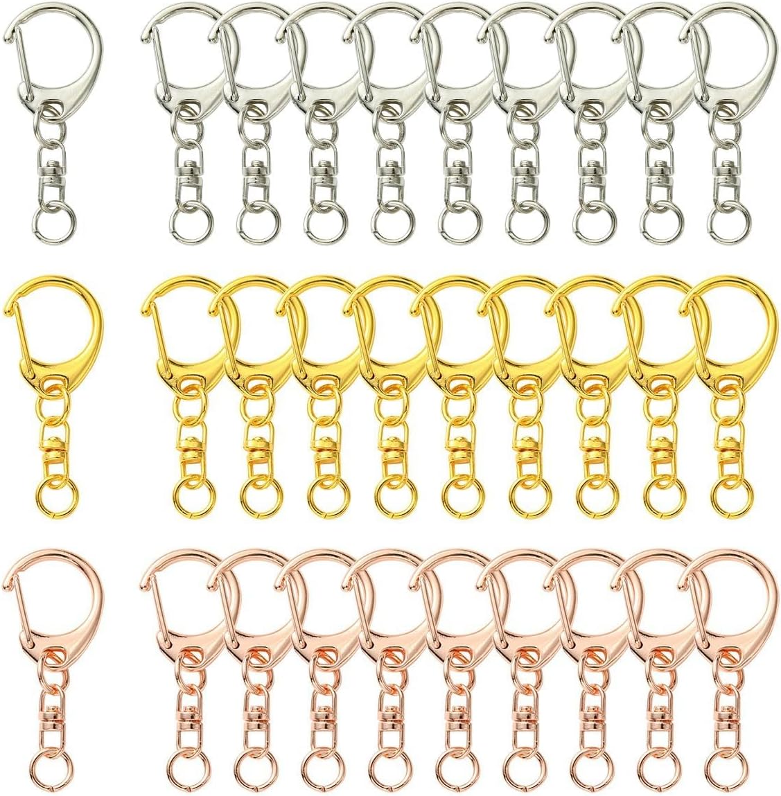 ビーズ屋公ちゃん キーフック+925ウォレットチェーン silver925