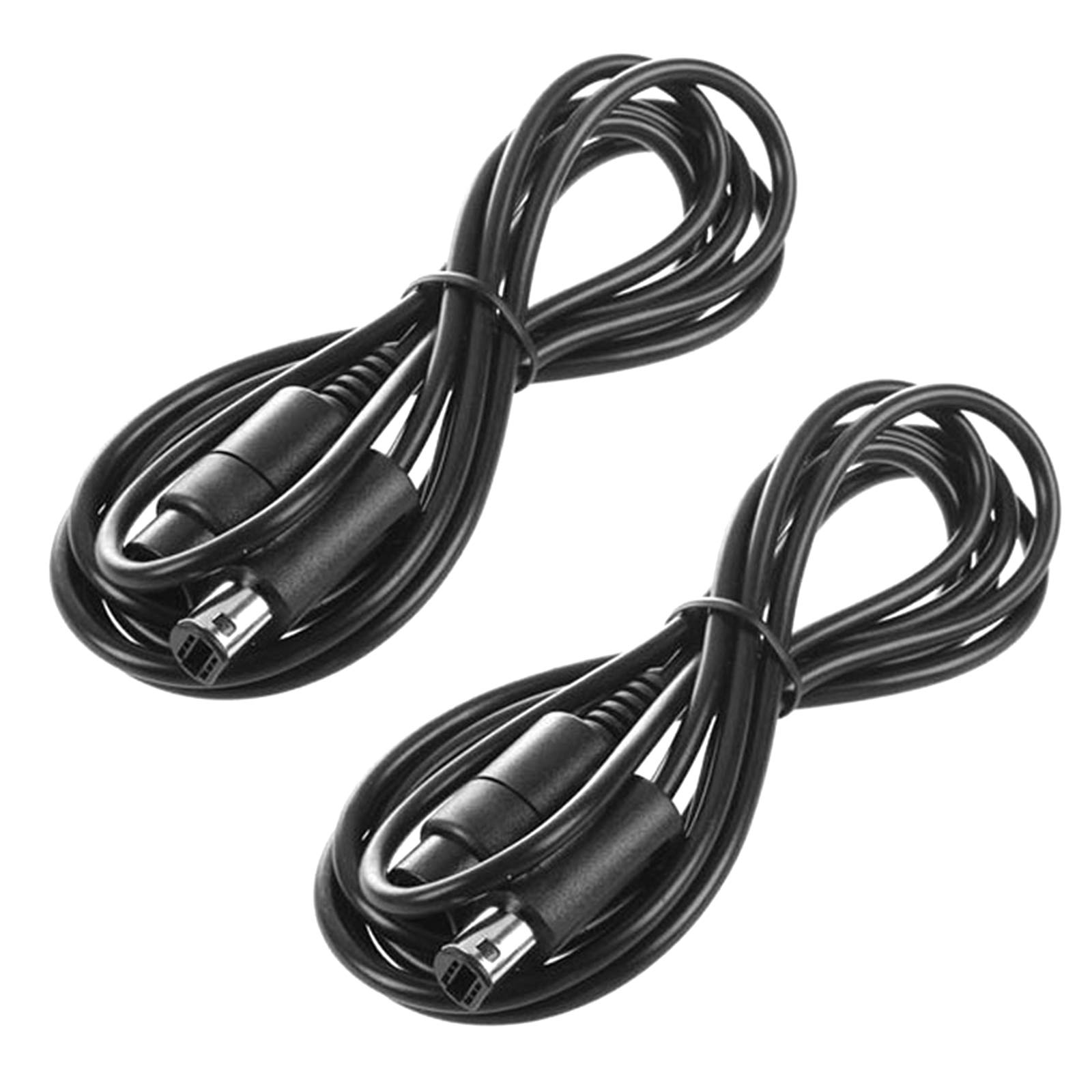 WT-DDJJK Data Line, 2 PCS 1.8m Controller Extension Cable for N GameCube- Controller