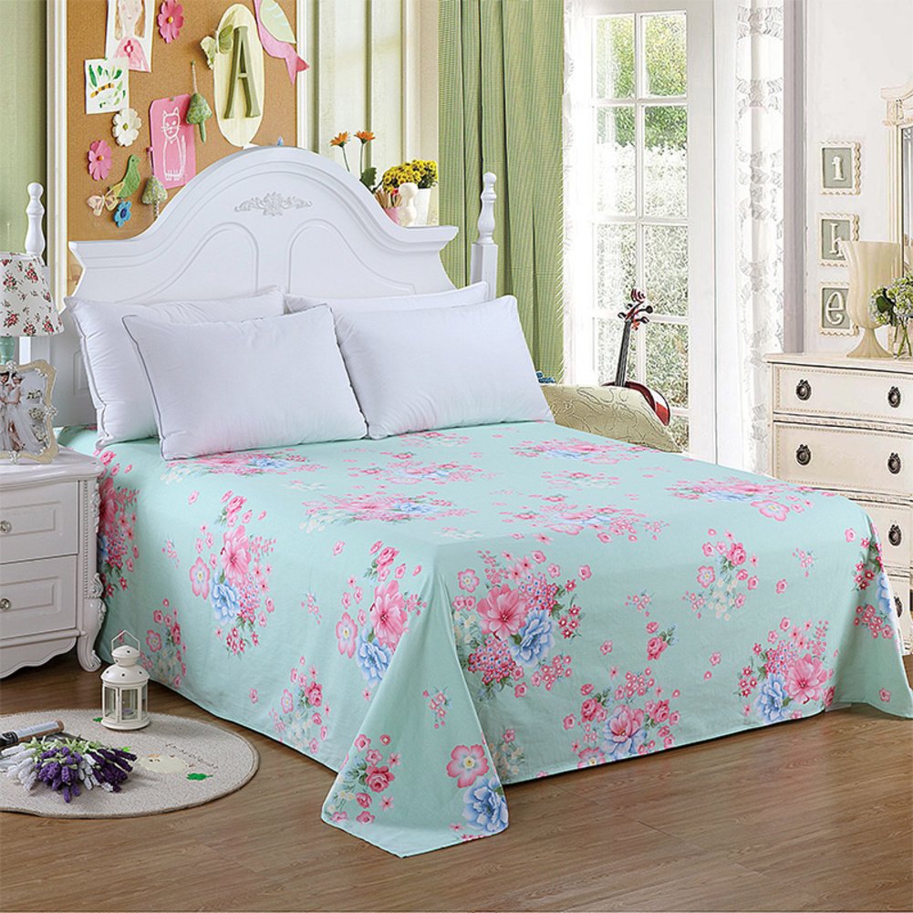 Feuilles de coton sergé 160x230cm idéales pour embellir vos chambres d'amis