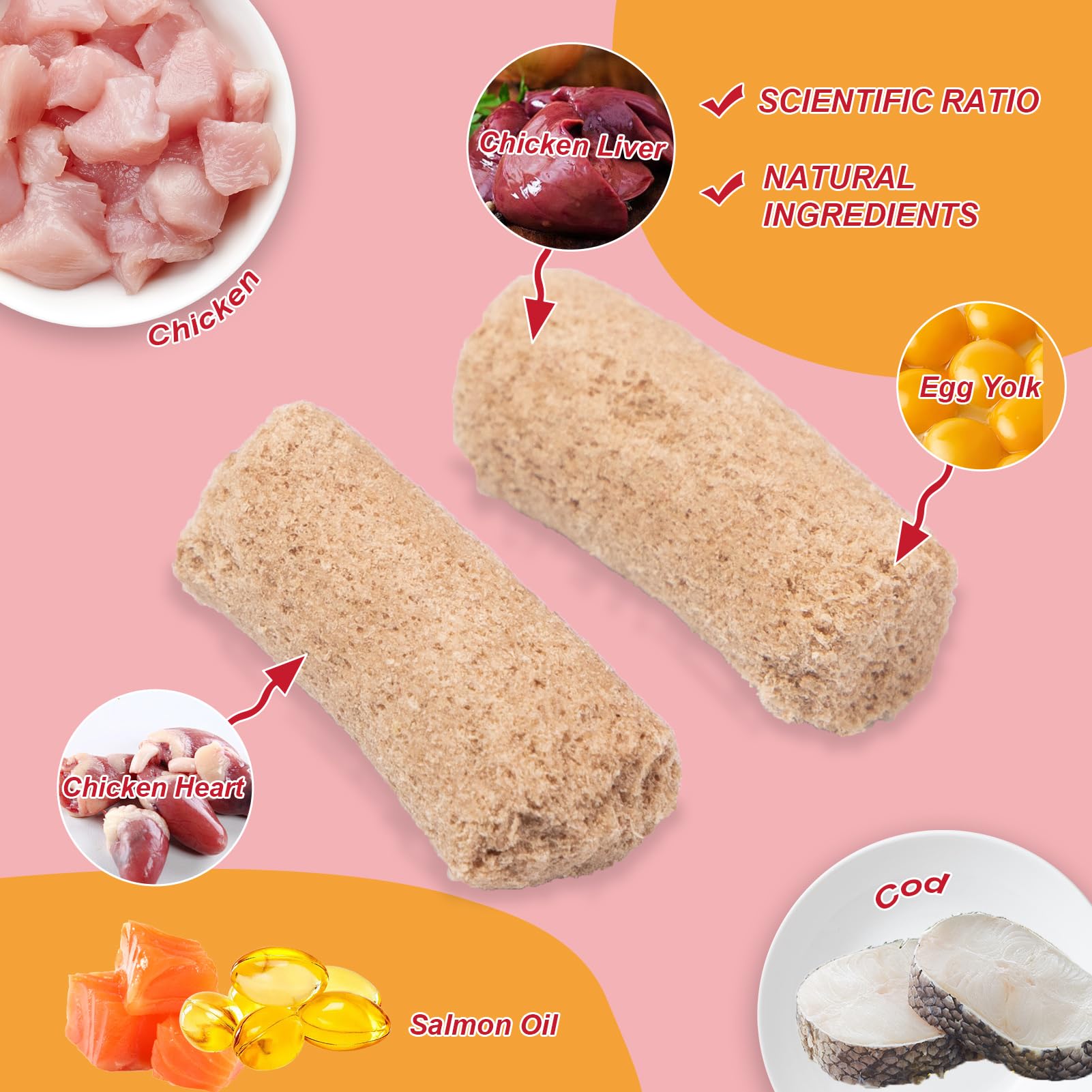 Bintangor Freeze Dried Chicken(14oz) cat multivitamin & Calcium