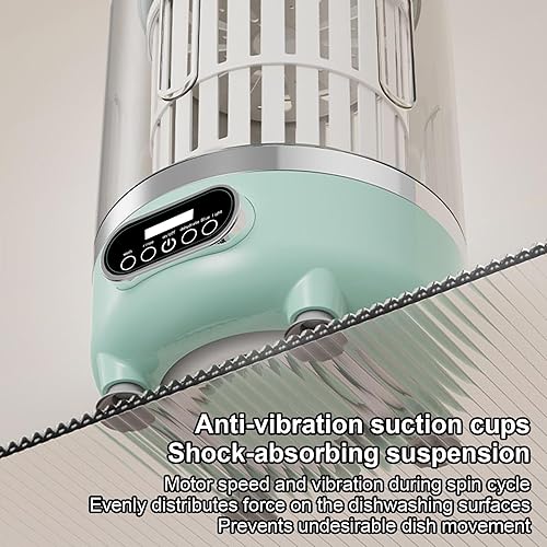 Miniatura 5 de Lavadora - Compacto de 3 modos con cesta giratoria para una lavandería rápida y fácil de ropa de bebé, calcetines multifuncionales, ropa interior,