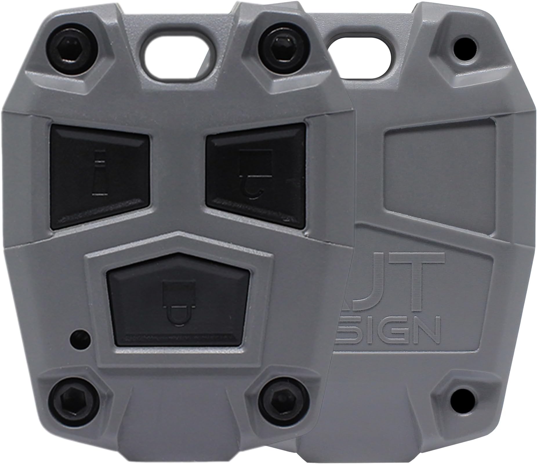 AJT Design ABS Plastic Keyfob Case for FJ Cruiser (2008-2014) | Key Fob Replacement Shell Only (No Electronics) | FJ Cruiser Accessories - Made in USA | Cement