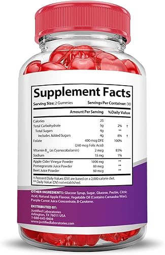 Miniatura 10 de Keto Drops Keto ACV Gomitas de fórmula avanzada de 1000 mg Keto Drops Keto Gomitas de vinagre de sidra de manzana formulado con jugo de granada y