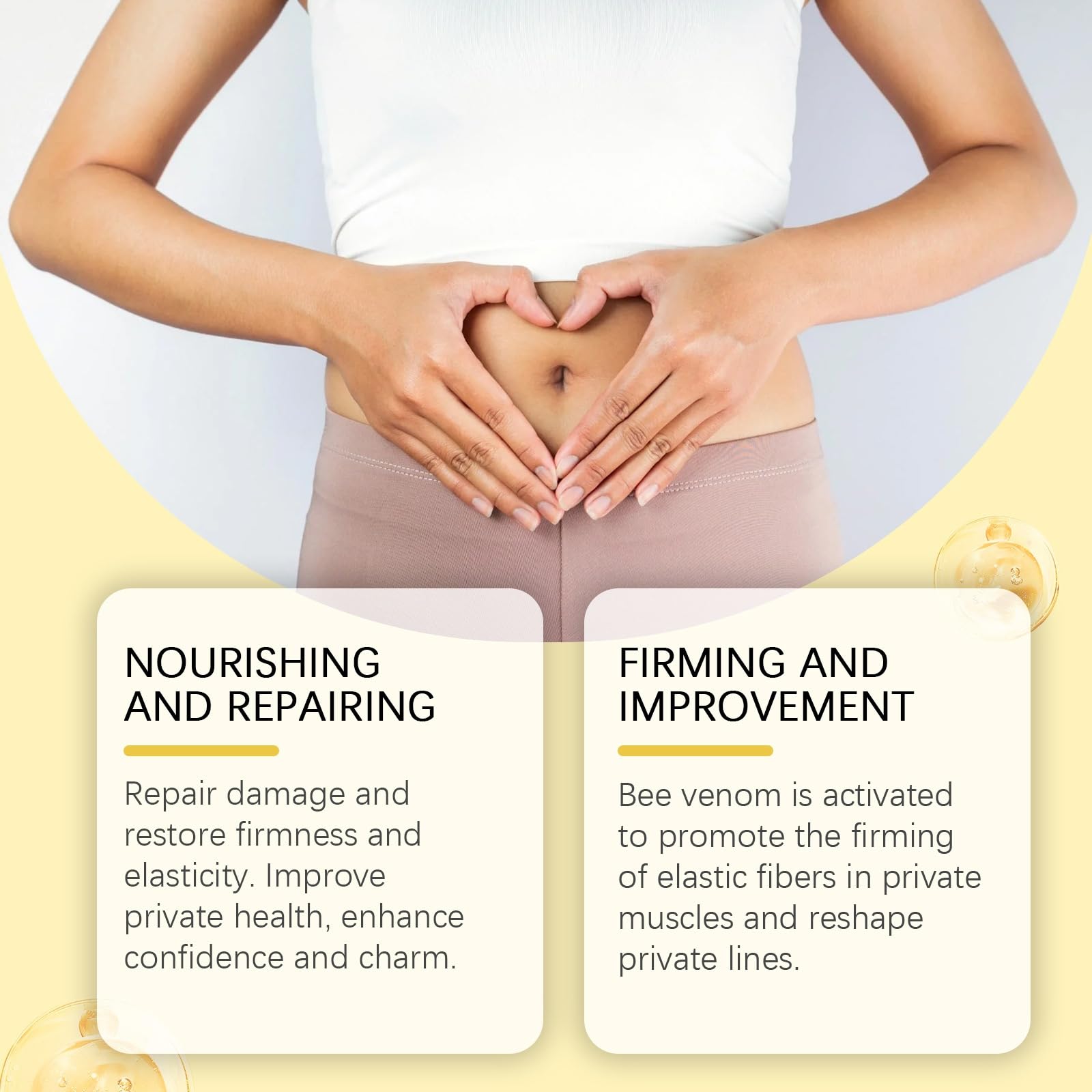 7 x 3 capsules de réparation de venin d'abeille, capsules de venin d'abeille, venin d'abeille femi/neuf capsules de réparation Ti/ghten, produits de raffermissement et de soin pour femme,