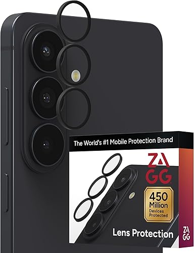 Miniatura 21 de Protector de lente de cámara ZAGG Glass Elite antirreflejo para Samsung Galaxy S25 FE - Vidrio templado, resistente a los arañazos, fotos