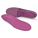 Superfeet All-Purpose Women\'s High Impact Support Insoles (Berry) - Trim-To-Fit Orthotic Arch Support Inserts for Women\'s Running Shoes - Professional Grade - Size 4.5-6 Women