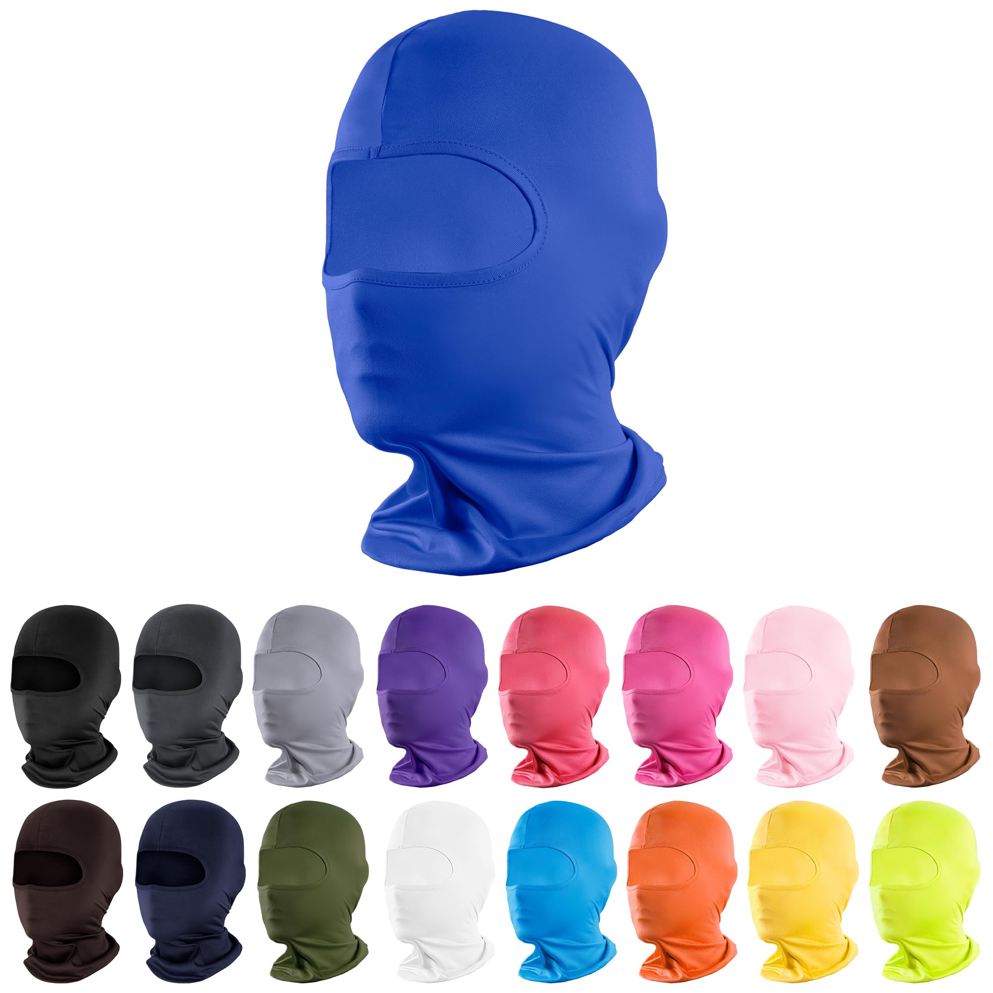 Pukavt 1-6 Pack Balaclava Face Mask, Ski Mask for Men Women