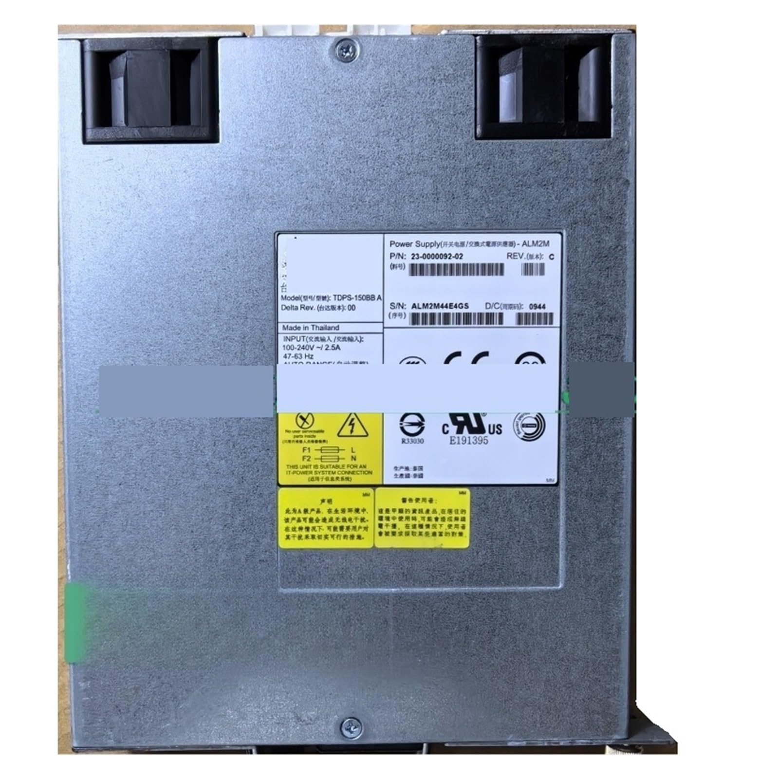 TSCFHGQI 23-0000092-02 6505/6510 5100 power supply TDPS-150BB A