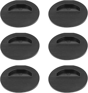 30Pcs Black Rubber Furniture Wedge Shims for Leveling Tables and Desks, Non-Slip Desk Stabilizer Pads for Home Furniture Adjustment and Anti-Wobble Support