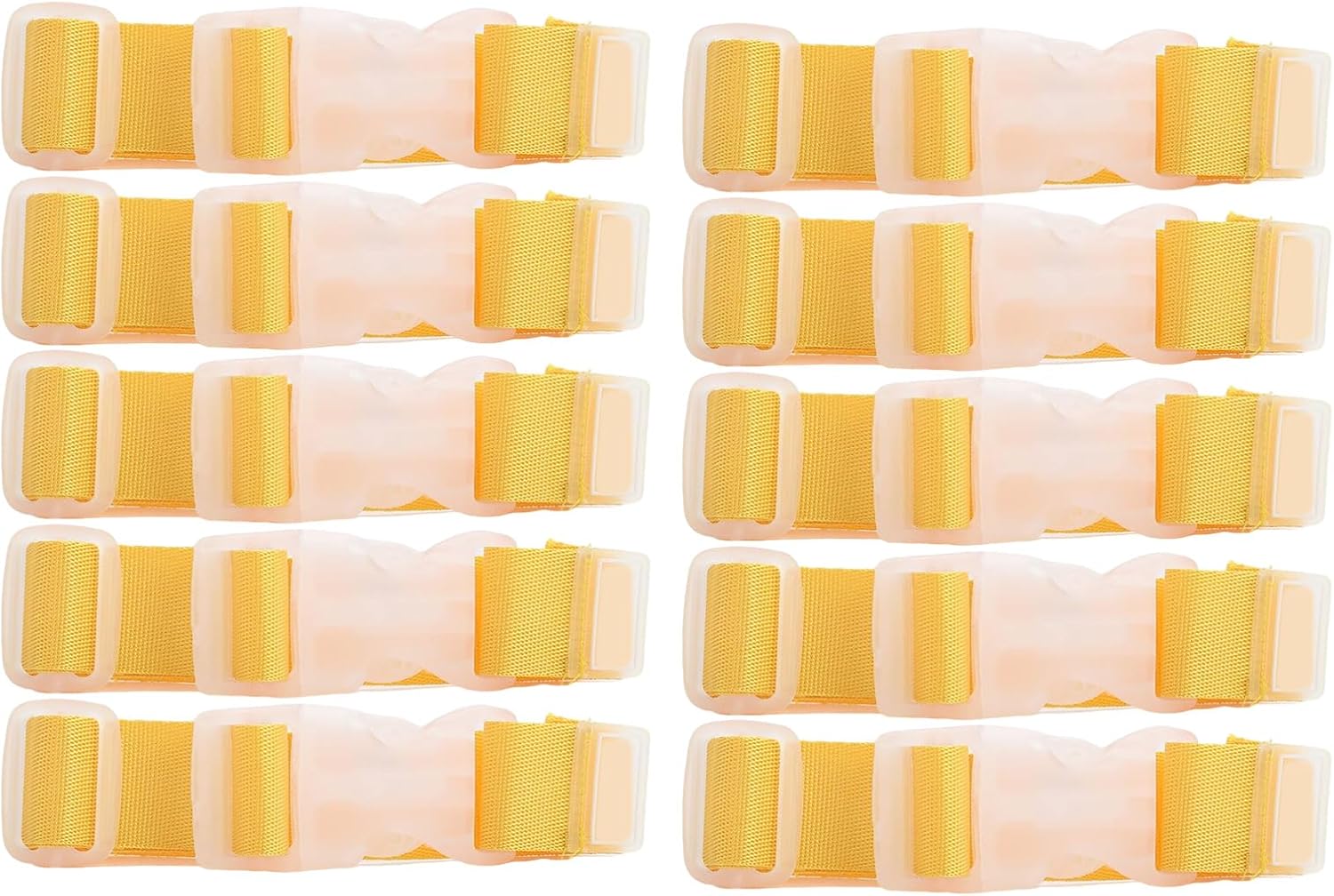 Cinghia regolabile per valigia, cintura per bagagli da viaggio, mantiene oggetti di valore piccoli oggetti sicuri e accessibili, 10 pezzi