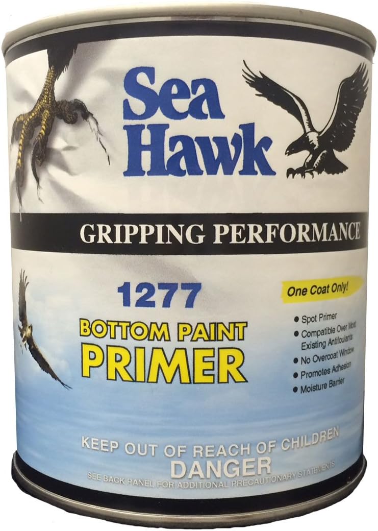Amazon Com Sea Hawk Bottom Paint Primer 1277 1 Quart Tools Home Improvement