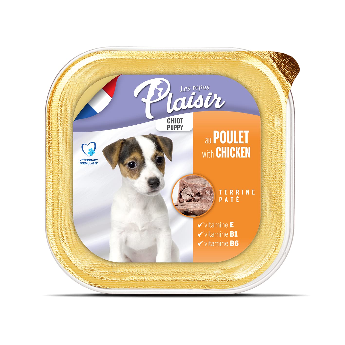 PlaısırAdult Dogs Pate with Chicken (150 Grams) Wholesome and Delicious Pet Food for Adult Dogs