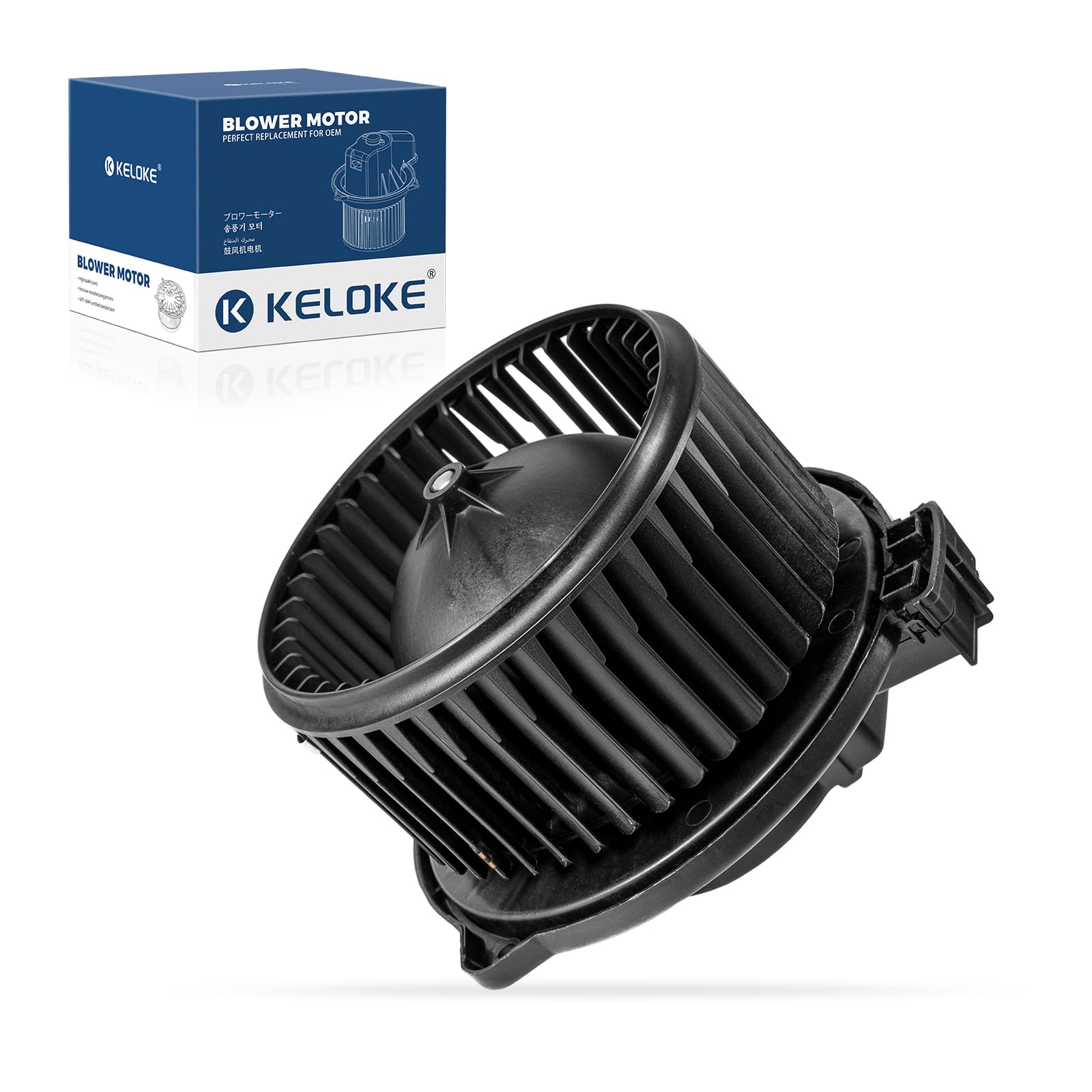 KELOKE Front AC Heater Blower Motor Fan for Cadillac Lexus Subaru &amp; Toyota