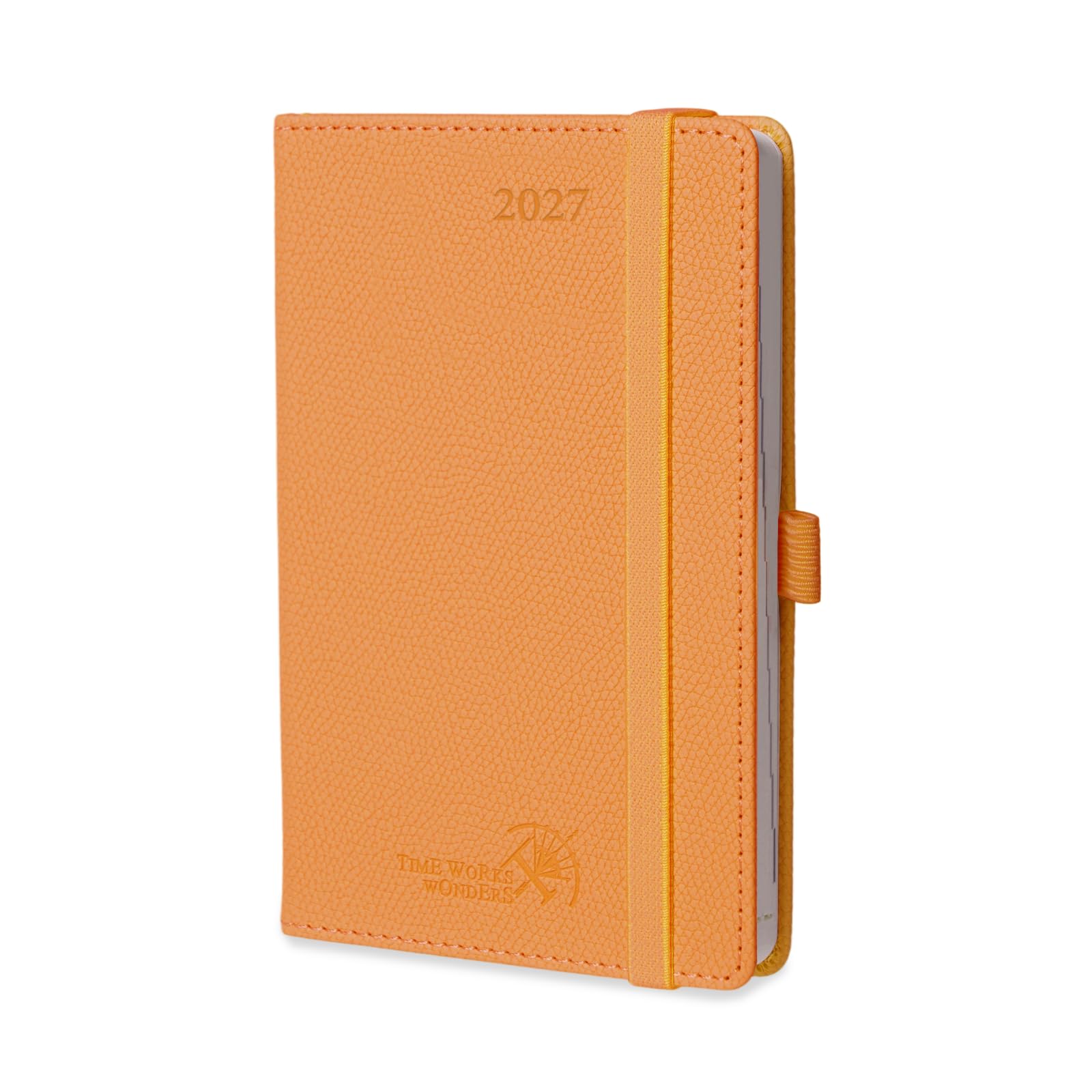 POPRUN 2027 Pocket Diary A6 Week View Diary Small Weekly Planner Hardback — image 1