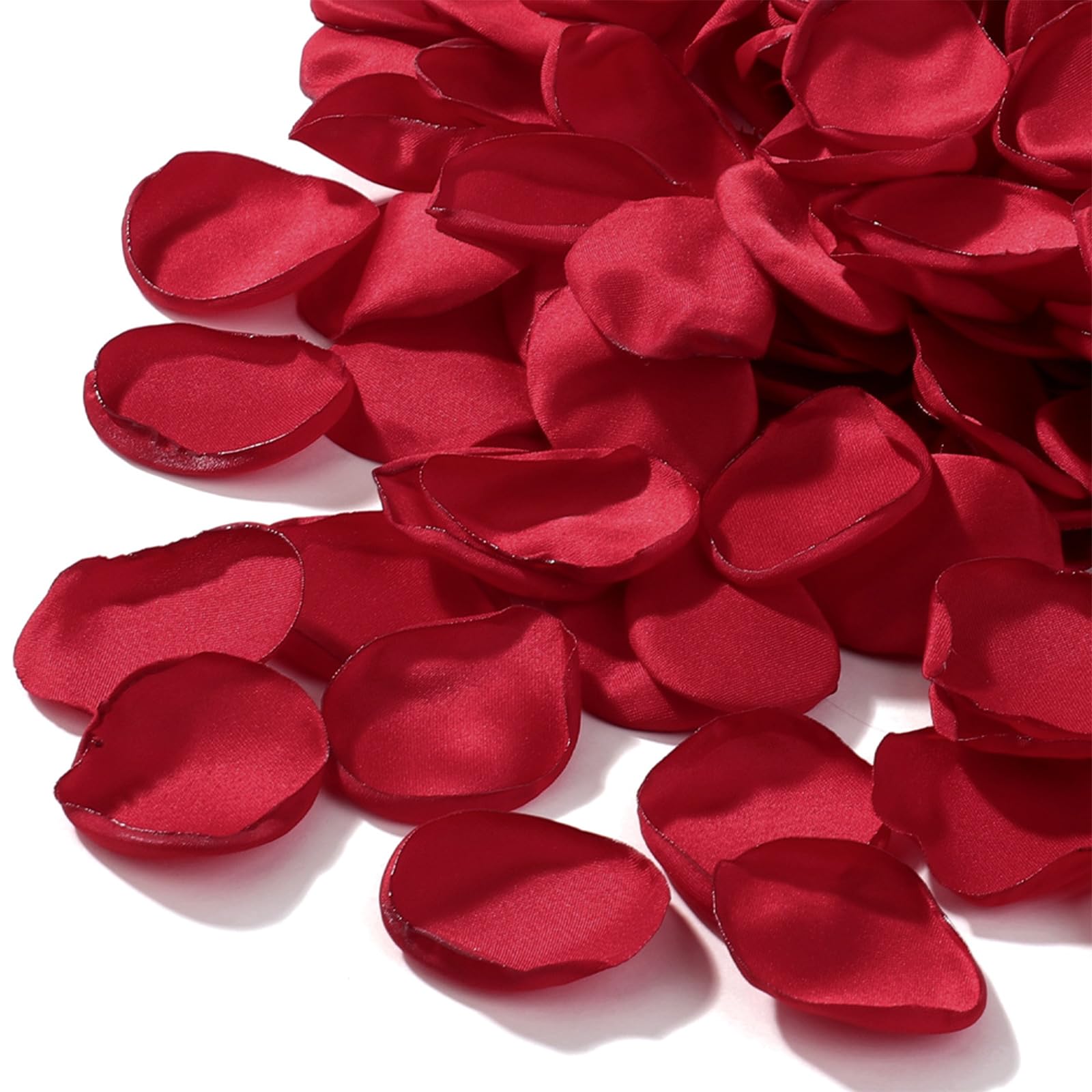 Tsophreniq 200Pcs Artificial Rose Petals Multipurpose Realistic Cloth Flower Petals for Holiday Party Decoration Wedding Supplies Realistic Cloth Rose Petal Bulk