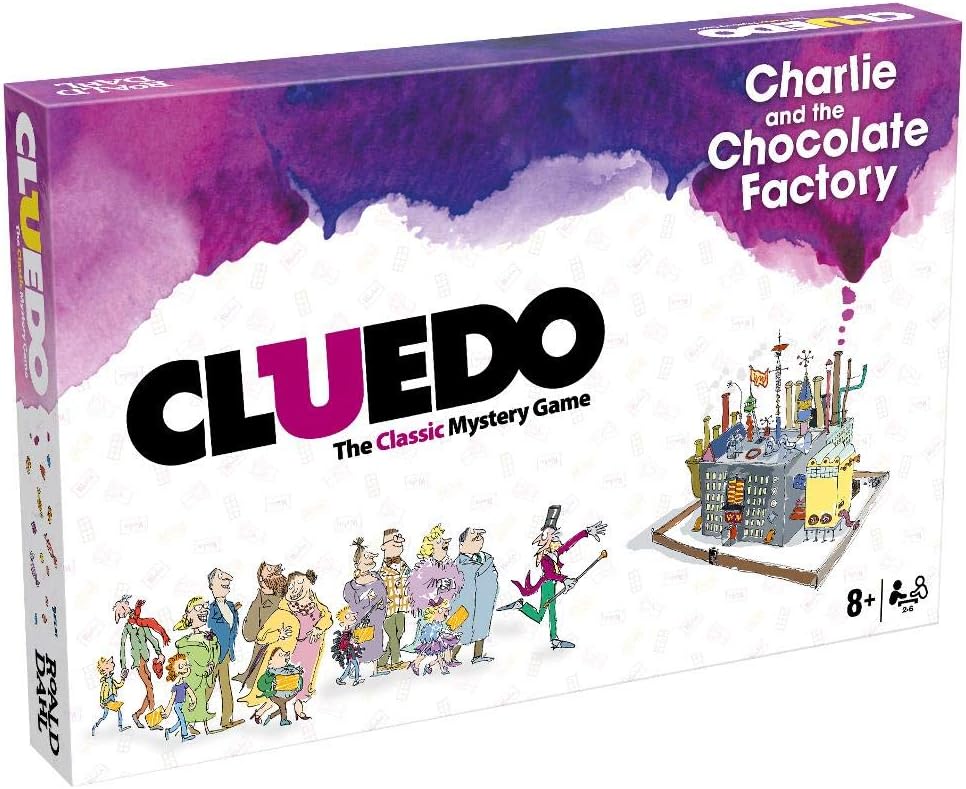 Winning Moves Charlie and the Chocolate Factory Cluedo Board Game