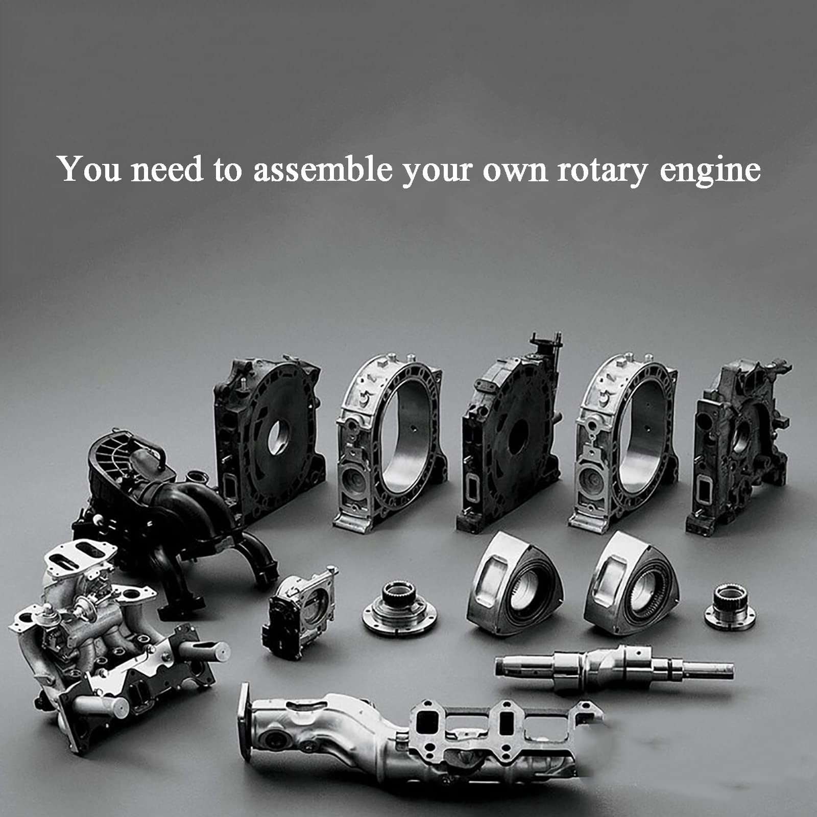 Modello di Motore Rotativo da 600 RPM, Modello di Motore Elettrico DIY | Kit Modello di Motore in Metallo, Acciaio Inox e Legno Massello, Modello Didattico per Appassionati di Tecnologia, Adulti e R