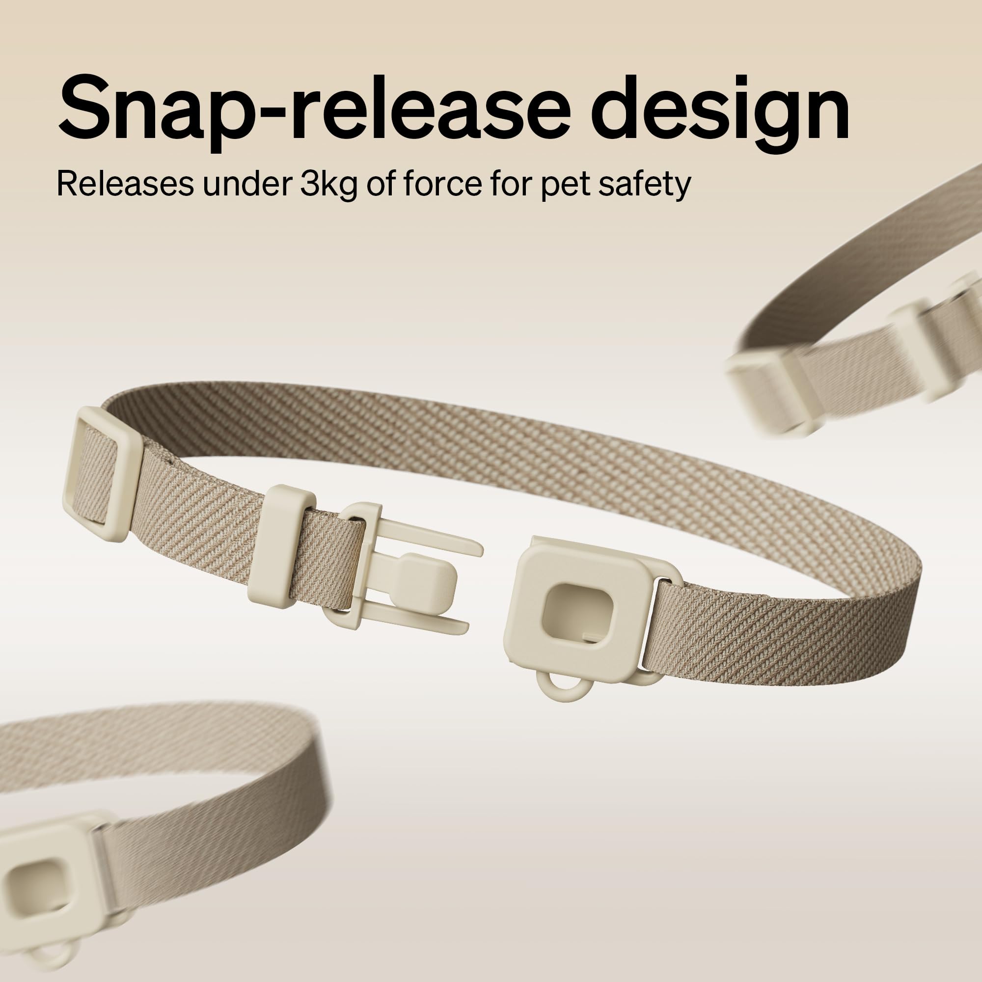 PETLIBRO Upgraded RFID Collar Tag for One RFID Automatic Cat Feeder PLAF301 and Smart App Monitoring Multi Cats Water Fountain PLWF305, Lightweight and Compact Tag with Snap Release Design - image 3