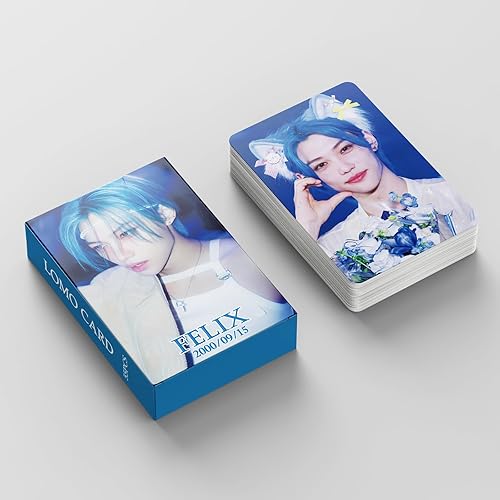 Miniatura 4 de FOURBOM Félix - Juego de tarjetas fotográficas Félix para niños callejeros, 55 unidades, tarjetas fotográficas Félix, regalo para fanáticos,