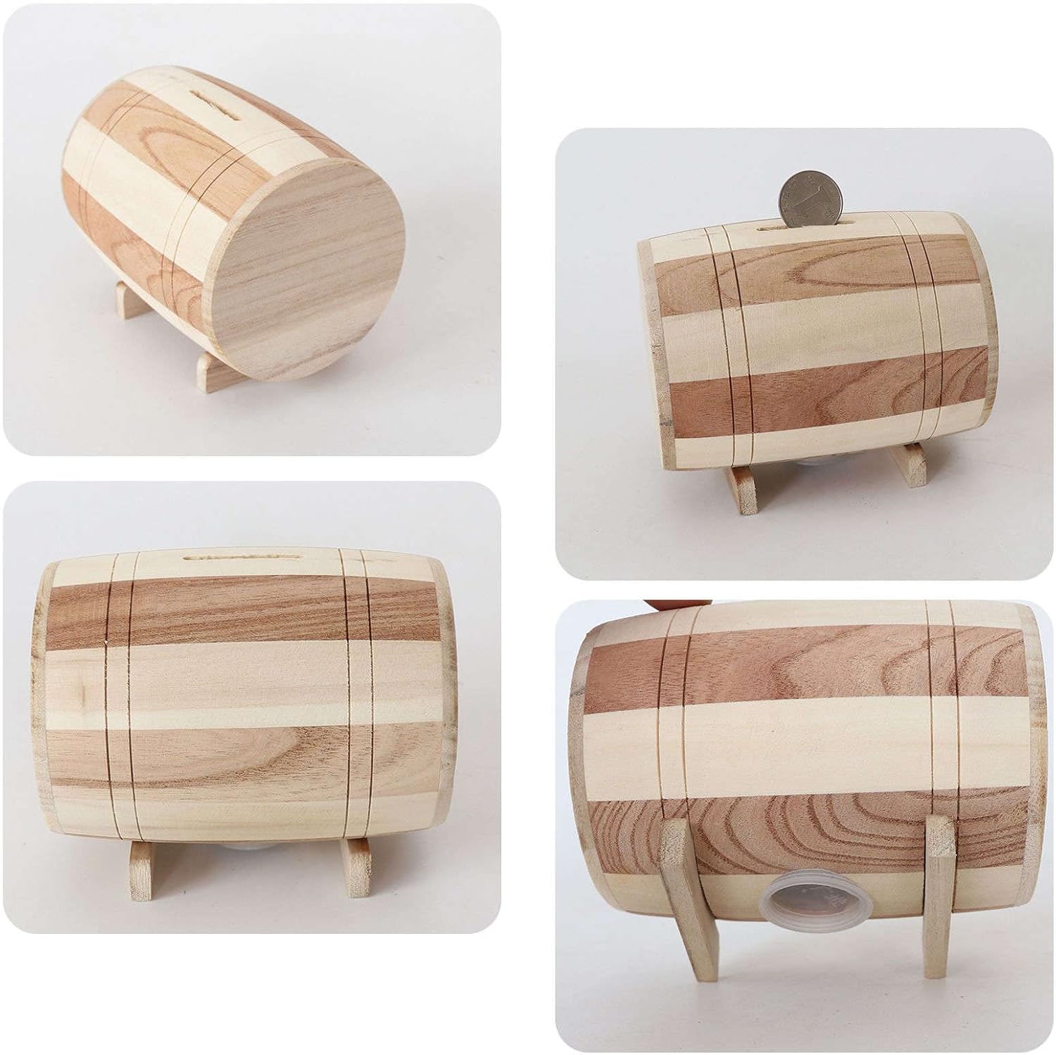 貯金箱、貯蓄ボックス、小さなスプライスコイン貯金箱、DIYマネーストレージボックス、パーソナライズされた