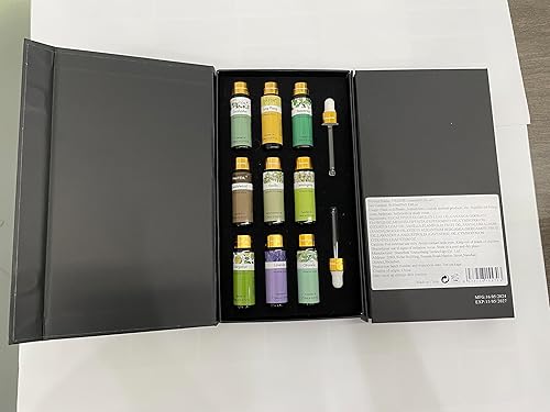 Miniatura 9 de Juego de 9 aceites esenciales de alta calidad para difusores de fabricación de jabón, aceites de fragancia de 0.3 fl oz0.33 fl. oz, aromas de larga