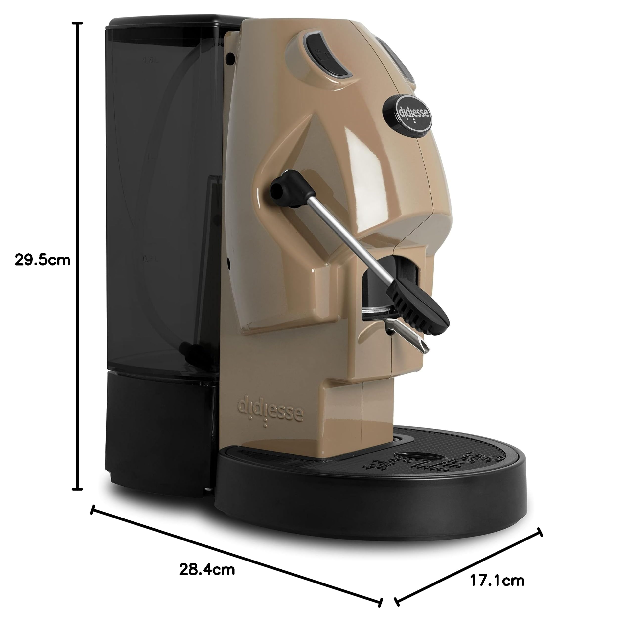 Didiesse Frog ESE Espresso POD Machine, Hazelnut - Piccolo's