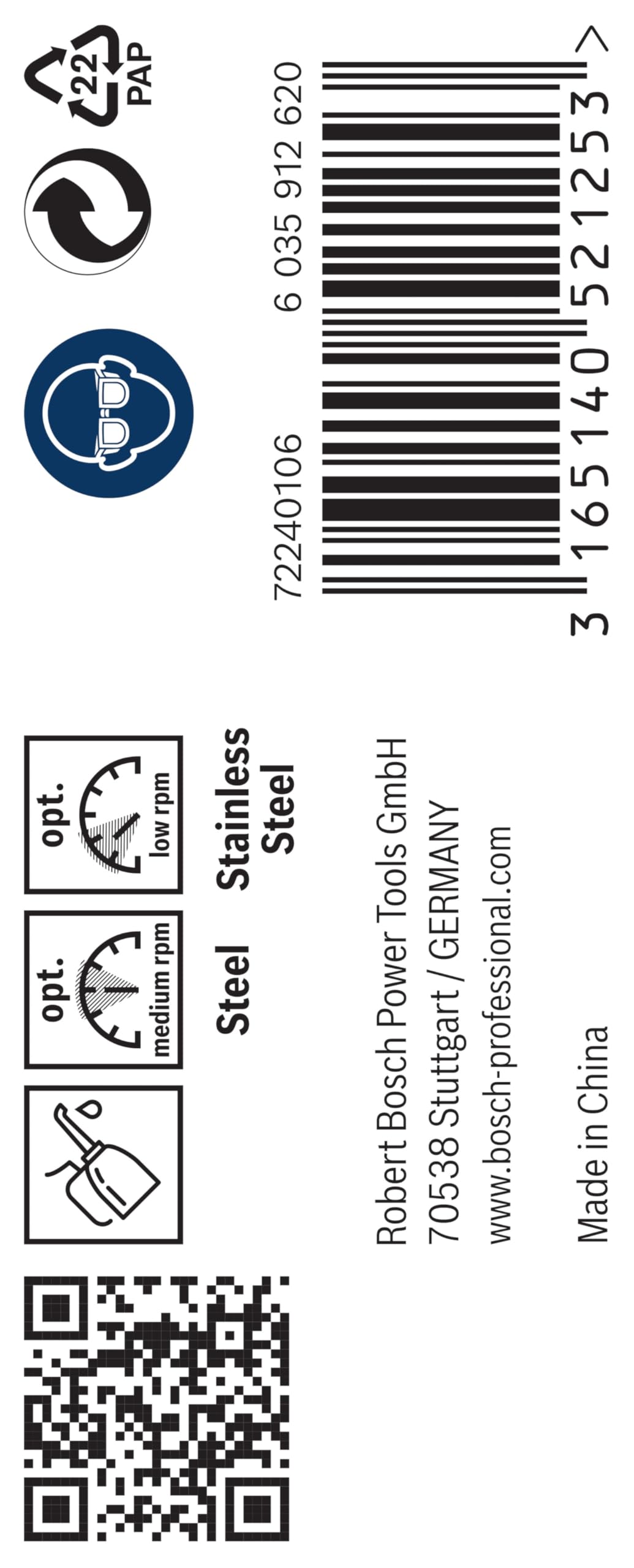 Bosch 10x Punta per metallo PRO Stainless Steel HSS-Co (per Acciaio, Acciaio inossidabile, Ø 6,50 mm, Professional Accessorio Trapano/avvitatori rotanti)