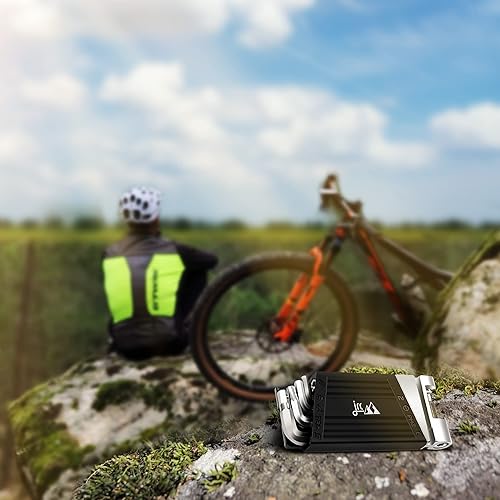 Miniatura 7 de JRC Components Herramientas de bicicleta  Juego de multiherramientas compactas de ciclismo para bicicletas  Kit multiherramientas ligeras para