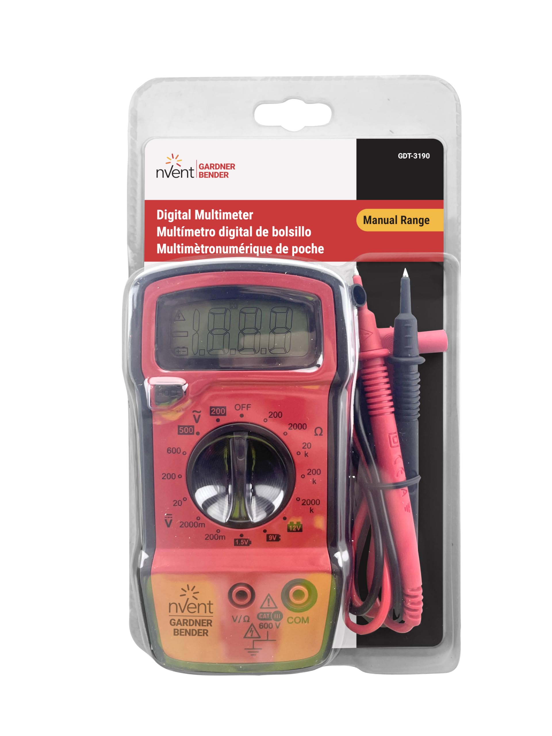 Gardner Bender Digital Multimeter - 4 Functions -3