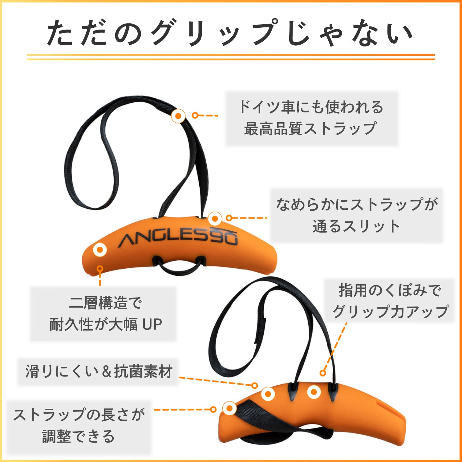 angles90.grips(アングルグリップ) Amazon.co.jp: Angles90 grips アングレス90 グリップ2個セット