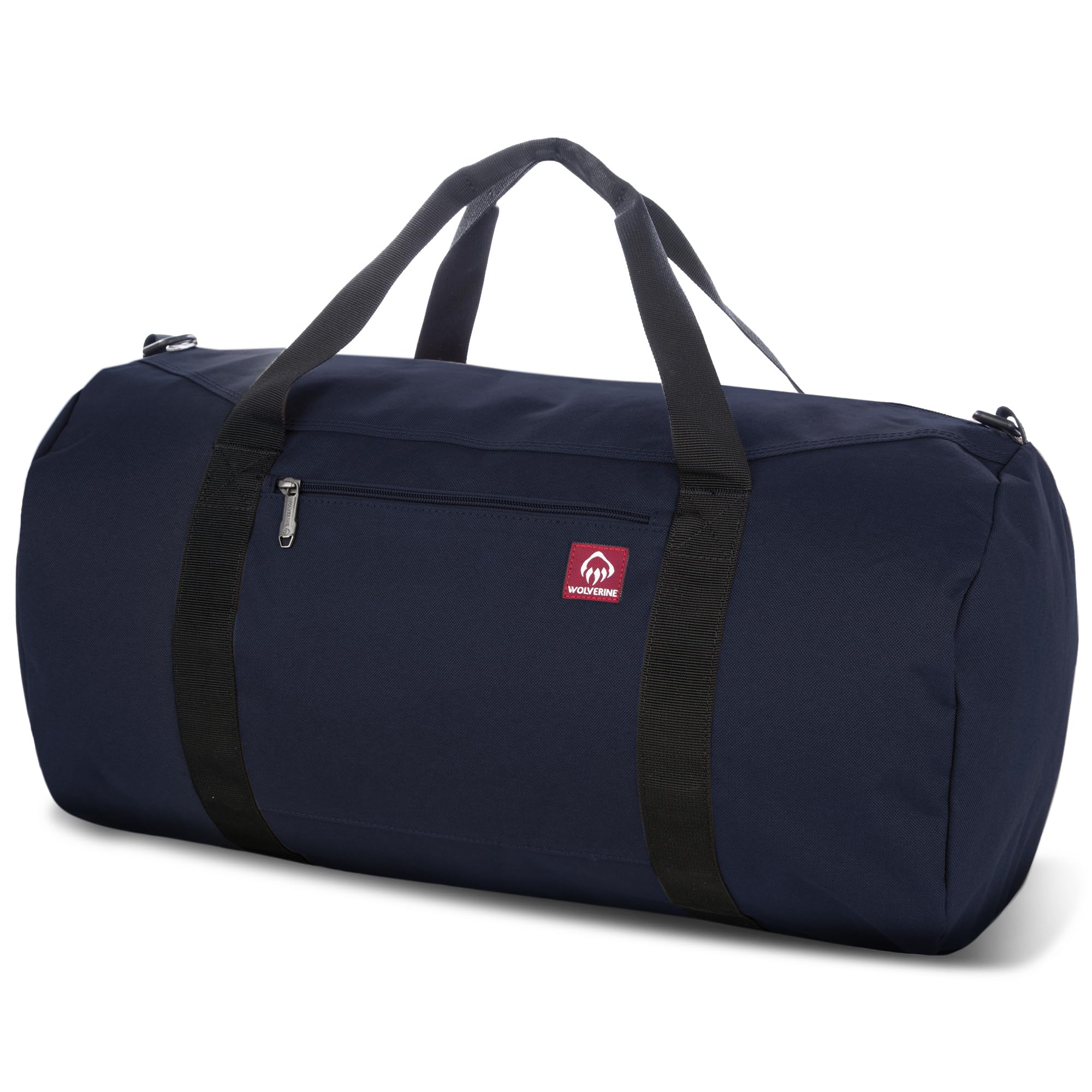 WOLVERINE Center Zip Duffel - High-Density Canvas with Dirt & Water Resistant Coating